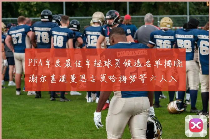 PFA年度最佳年轻球员候选名单揭晓谢尔基道曼恩古莫哈梅努等六人入围